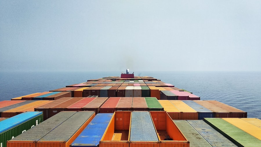 Sea freight containers